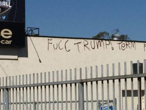 Hilarious: Anti-Trump Graffiti Shows The Ignorance Of The Protesters